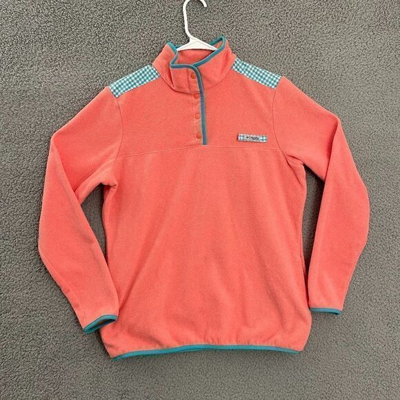 Columbia Tops - Columbia Fleece Quarter-Snap Pullover - Women’s Large